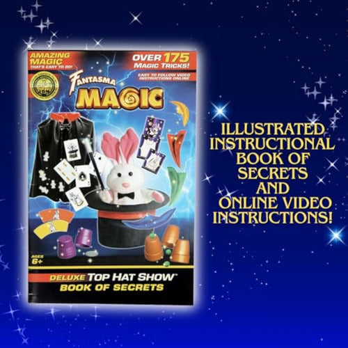 Fantasma Magic Kit Deluxe Top Hat Magic Set 5