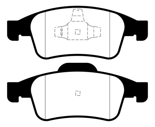Pastillas De Freno Para Renault Megane Iii 1.4 Tce 09/13 Lit 0