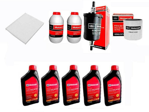 Kit Revisao 100000 Km 5 L 5w30 Motorcraft Ecosport 2.0 13-17 0