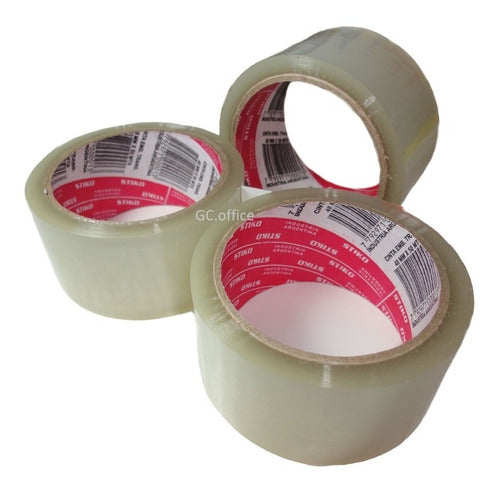 Stiko Transparent Packing Tape 48 Mm X 100 Mts 1