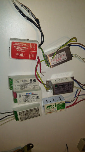 5 Transformadores Electronicos 12 Volt 60 Watts Usados 0