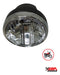 Farol Aro Cromado Lâmpada Led Cg 150 Sport Titan Fan 125/150 3