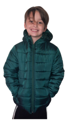 Kids' Navy Blue Inflatable Jacket School Sizes 4 to 16 24