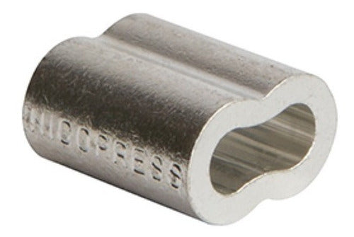 FERRIVENTAS Nicopress Cable Connector 4mm - Pack of 10 Units 0