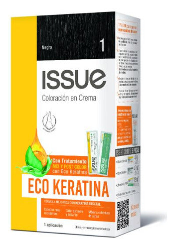 Kit Color Tinta Issue Keratina N.1 0