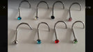 Stainless Steel Piercing Set: Labret, Bull, Bcr, Tragus 4 X For $180! 5