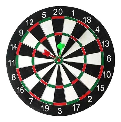 Generic 17" Dartboard Game Set with 6 Darts 0