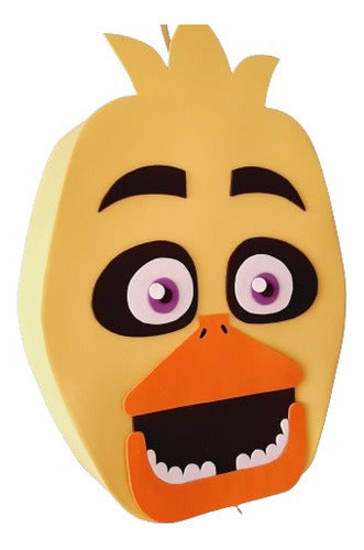 Five Nights at Freddy's Pinata in Eva Foam - Chica Duck 0