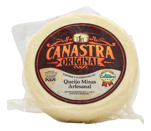 Kit C/2 Queijo Meia Cura Serra Da Canastra Artesanal De 1kg 2