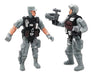 Large Articulated Soldier Dolls Military Set with Airplane and Weapons 3