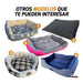 Duragoma Cama Nido Cuna Para Mascotas Perro Gato Almohadon Reversible 4