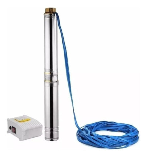 Leo Inox Submersible Pump for Tubed Wells 0.5hp 4" with Cable 0