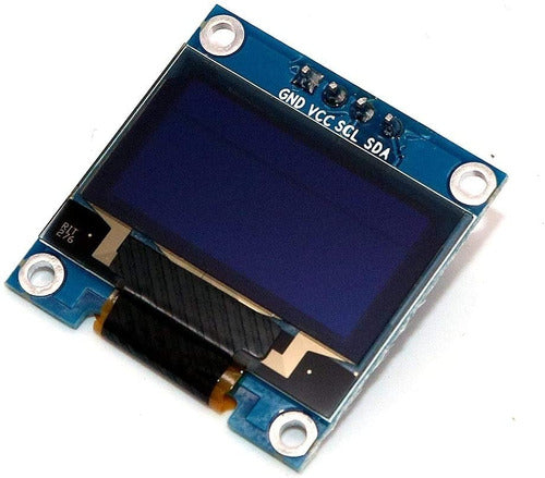 Display Oled 0.96 128x64 I2c Azul E Amarelo 0