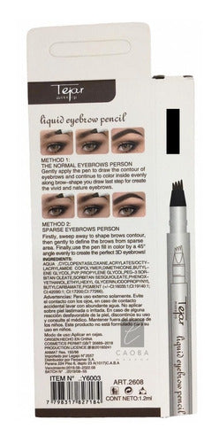 Tejar Fine Sketch Eyebrow Tattoo Microblanding 24h 3