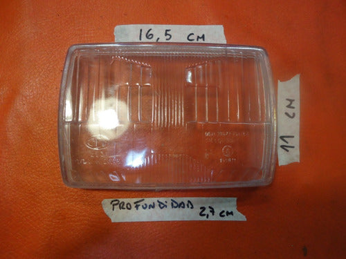 Original Zanella Cev Italy 0km Front Headlight Acrylic for Zanella 200 Rb Jr Nt 2