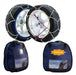 Snow Chains for Snow/Ice/Mud on 235/45 R20 Wheels 0