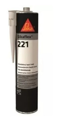 Sika Sikaflex 221 White Polyurethane Adhesive Sealant 300ml 0