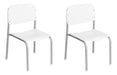 Pack of 2 Piccolo School Plastic Reinforced Infant Chairs 12