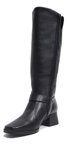 Pegada Long Leather Boots for Women - Winter Quality 1