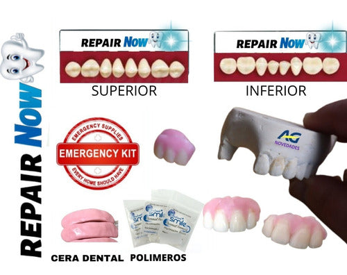 Repair Now Provisional Dental Prosthesis Kit 4