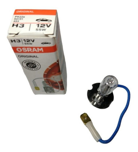 Lâmpada Halógena H3 12v - 55w- Osram (unidade) 0