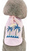 Tangpan Hawaiian Beach Coconut Tree Shirt for Pets 0