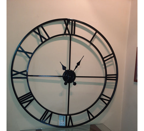 Herreriartistica_ Puro Hierro Wall Clock 60 Cm 1