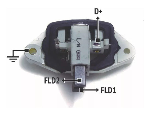 Regulador De Voltaje Alternador T.bosch Rnb 311030 0