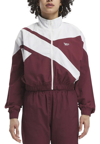 Reebok Classics Franchise Track Women's Training Burgundy Jacket 0