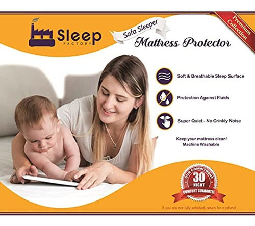 Sleep Factory - Mattress and Sofa Bed Protector | Total Security 0