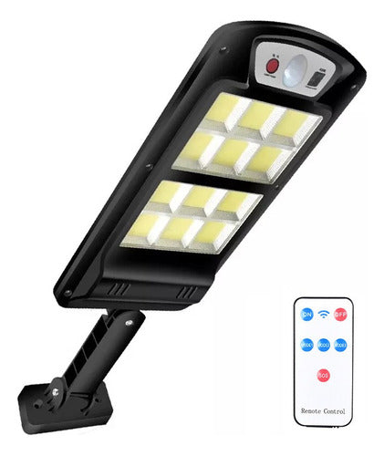 Toptecnouy Luz Exterior Foco Solar 50W 12COB LEDs Sensor FC + Control ® 0