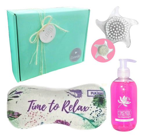 Luxury Rose Aroma Relaxation Gift Box Set - Set Gift Caja Regalo Empresarial Rosas Kit Aroma Relax N50