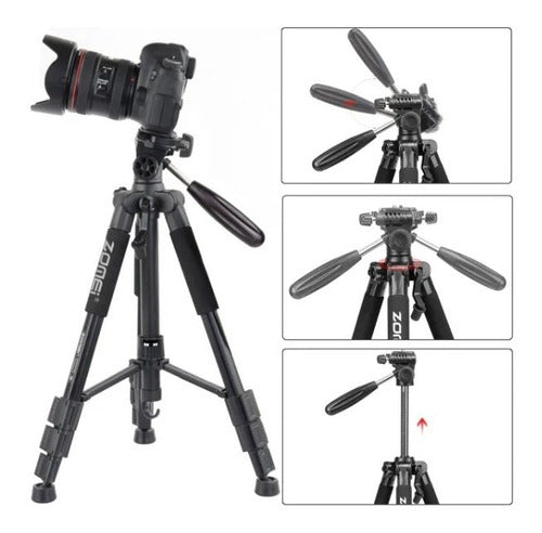 Zomei Tripod Q111 Photography Support for Mobile Phone and Camera 0