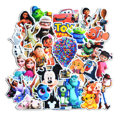 Soyfan Stickers Disney Pixar Characters Vinyl - Pack X27 0