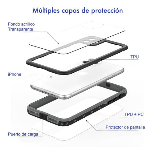 Generic Waterproof Case - Compatible with iPhone 14 Pro 7