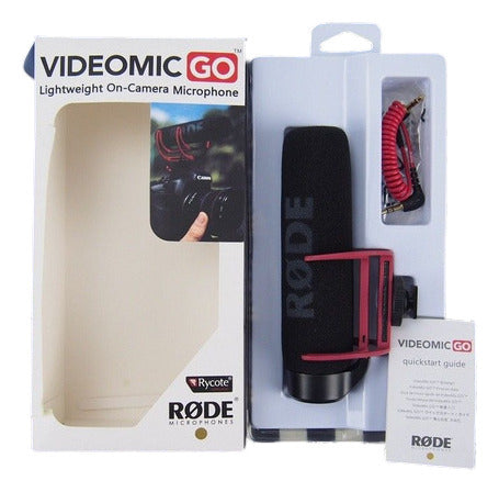 Rode VideoMic Go On-Camera Microphone 1