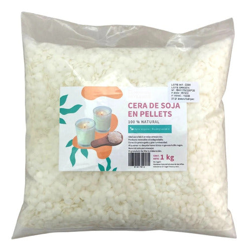 Cera De Soja En Pellets 1kg 0