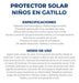 Dermaglos Protector Solar Niños Spray Con Gatillo Fp50 250ml 2