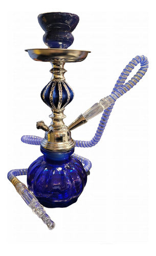 Complete Narghile Shisha Water Pipe Set - 30cm Height - Green Color - TEBHO SHOP 3