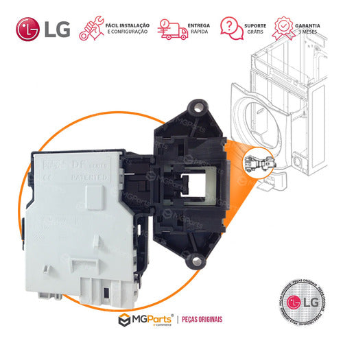 Trava Da Porta Das Lava E Seca LG - Ebf49827803 - 220 Volts 3