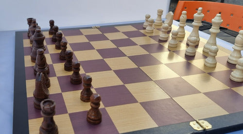 Ventajedrez Professional Wood Chess Set with Wooden Board 1