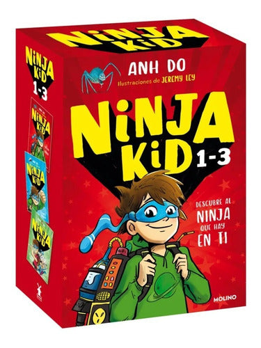 Estuche Ninja Kid 1, 2 Y 3 - Mosca 0