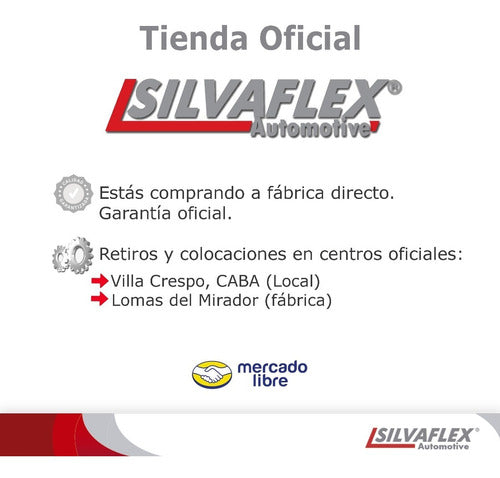 SILVAFLEX® Kia Carnival 19/2020 Front Bumper and License Plate Guard Antishox® 25mm 6