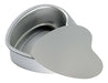 LepoHome 2 Pieces Aluminum Heart Shaped Baking Pan Set 1