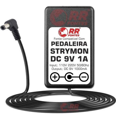 Fonte Dc 9v Para Pedal Pedaleira Strymon Bigsky 0