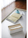 Yamazaki Home Rin Tissue Case Con Tapa, Natural 1