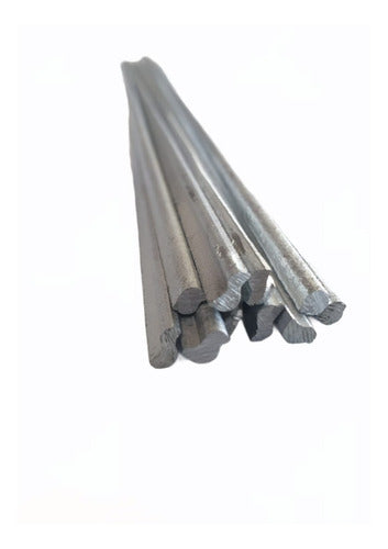 Alucin 10 Welding Rods Soldalum - Zamak Antimony Aluminum 0