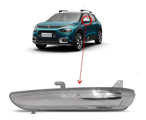 Pisca Retrovisor Citroen C4 Cactus 18 19 20 21 Esquerdo 1