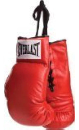 Everlast Par De Guantes De Boxeo Rojos De Vinilo, 0