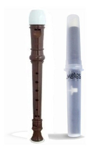 Melos Soprano Recorder - With Plastic Case 0